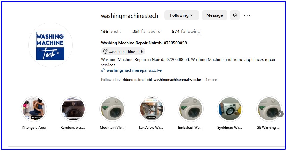 Washing Machines Tech Repair